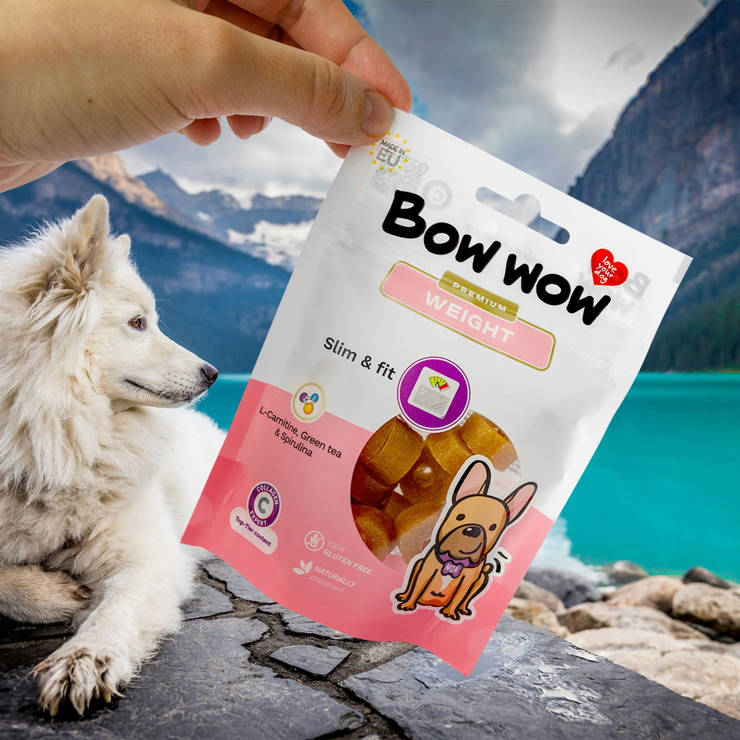 Bow Wow Premium packaging design, doypack