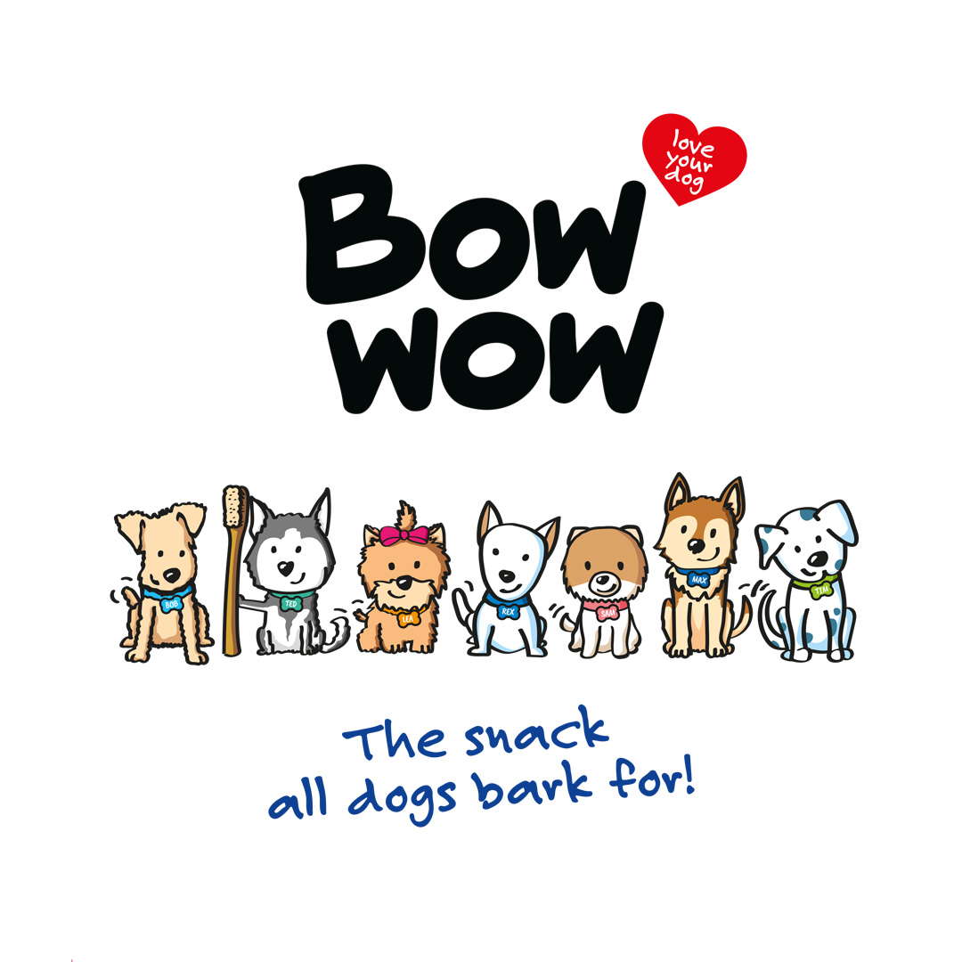 Bow Wow illustrated mascots